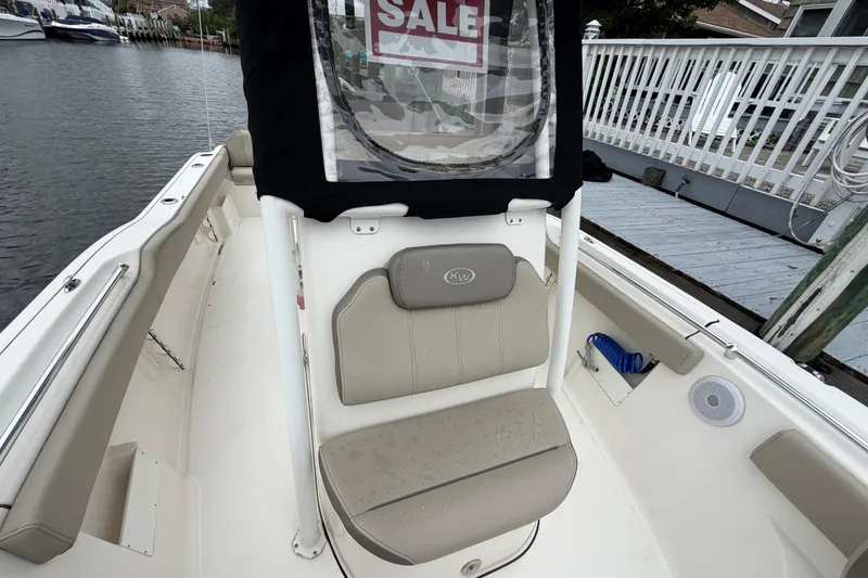 Slide: The Image of 2022 Key West 239 FS boat for sale, docked near waterfront. - 15