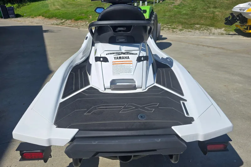 Slide: The Image of 2019 Yamaha WaveRunner FX Cruiser HO on concrete, rear view, sunny day. - 4