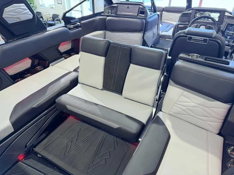 Slide: The Image of 2025 Supra SA interior with luxurious seating and modern design. - 13