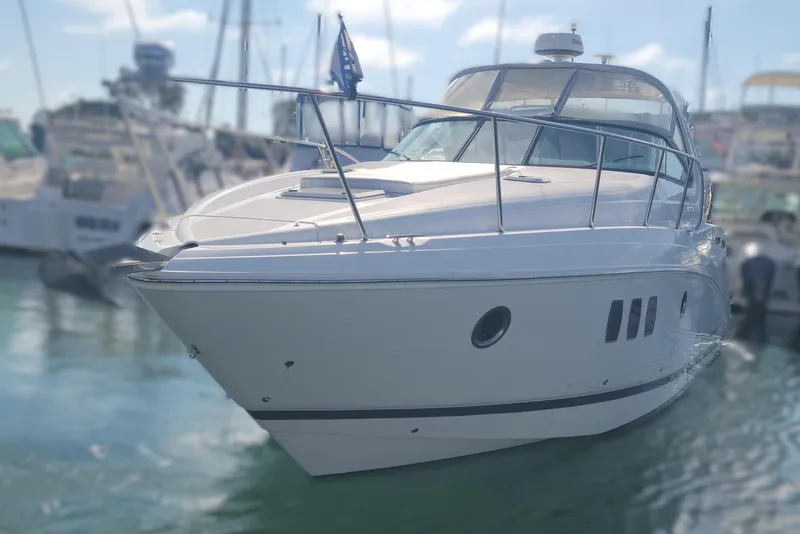 Slide: The Image of 2017 Rinker EX 370 yacht docked at Dana Point . - 5