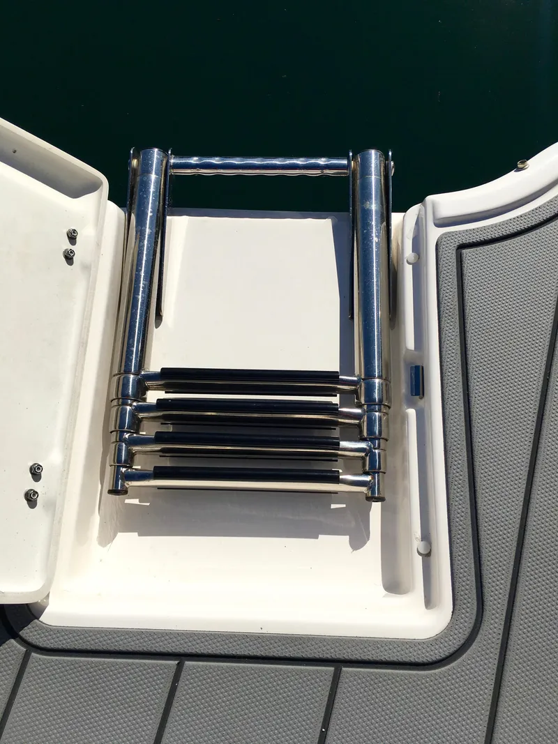 Slide: The Image of Stainless steel boat ladder on Chaparral 230 SSi, 2022 model. - 13