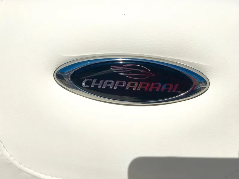 Slide: The Image of Chaparral 230 SSi 2022 logo on white background. - 43