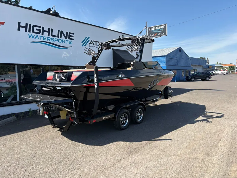 Slide: The Image of 2024 ATX 22 Type-S boat at Highline Watersports. - 6