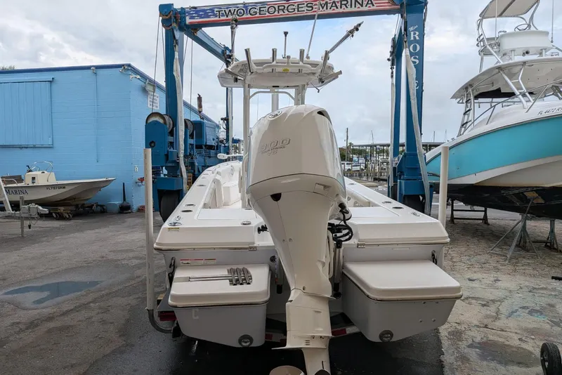 Slide: The Image of 2020 Everglades 243 Center Console boat at Two Georges Marina. - 5