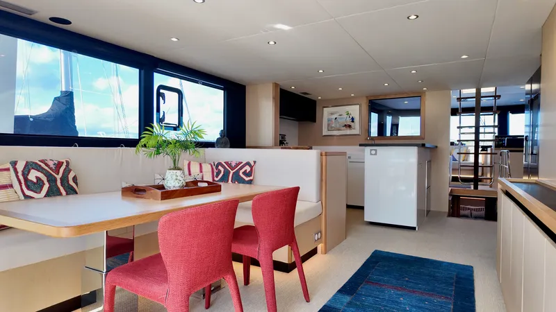 Slide: The Image of Interior of 2024 LEEN-TRIMARANS 72 with modern design. - 17
