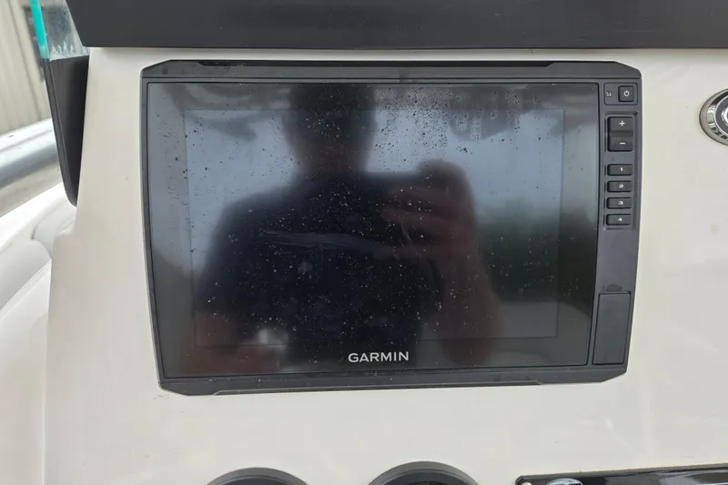 Slide: The Image of Garmin display on 2023 Sea Fox 228 Commander boat dashboard. - 16