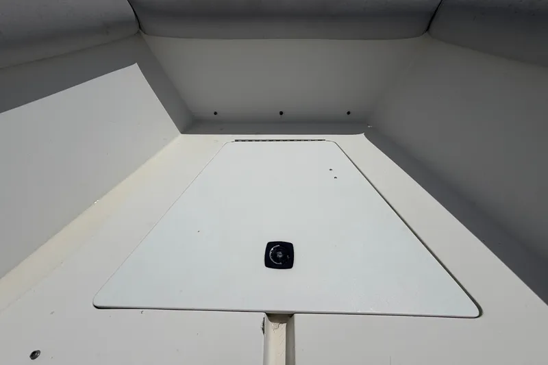 Slide: The Image of 2011 Jefferson Marlago FS35 boat interior with storage compartment. - 61