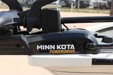 Slide: The Image of Minn Kota PowerDrive trolling motor on 2020 Tracker Pro Guide V-165 WT boat. - 3