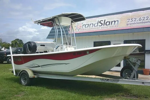 The Image of 2013 Carolina Skiff 198 DLV boat on trailer at Grand Slam Boat Sales. - 0