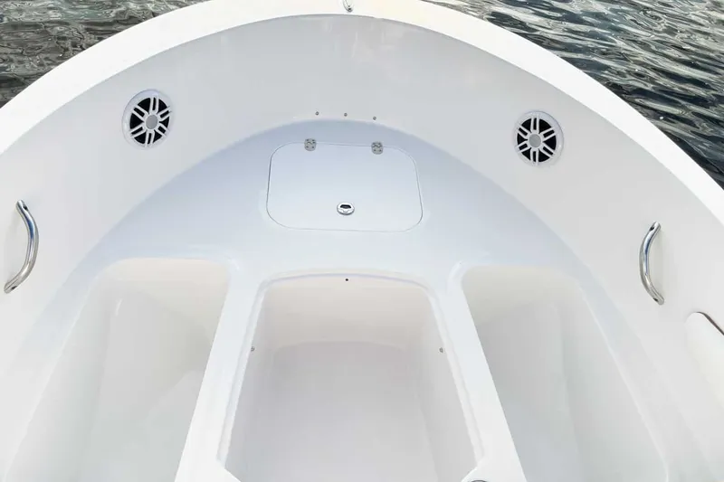 Slide: The Image of Interior view of the 2026 Stingray 172 DC boat. - 9