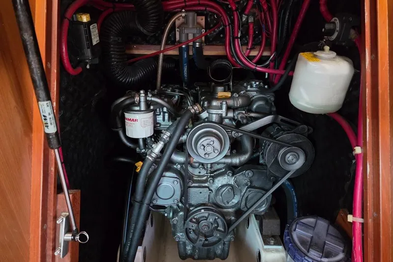 Slide: The Image of Engine compartment with Yanmar 4JH2-TE - 12