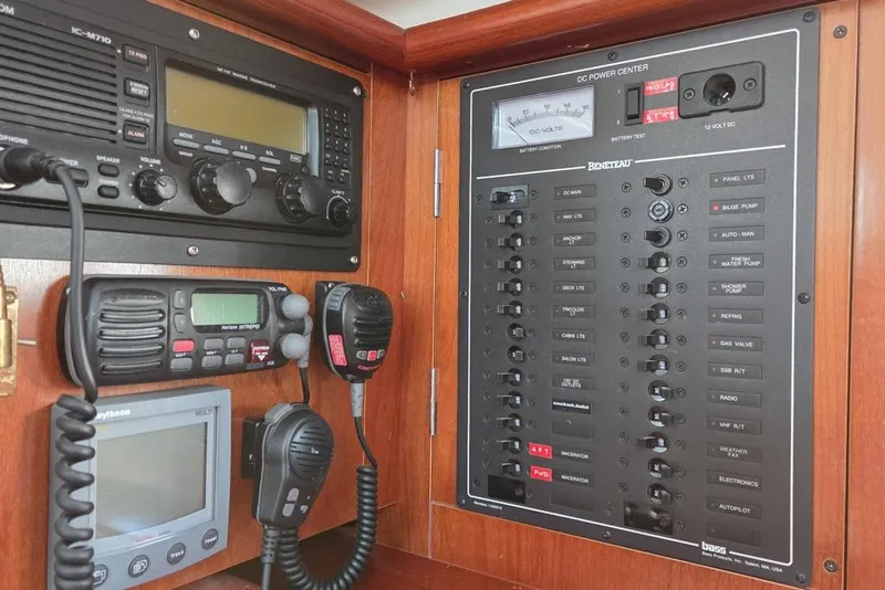 Slide: The Image of Nav station - DC panel and more - 9