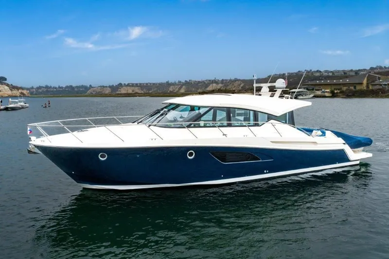 The Image of 2017 Tiara Yachts C53 Coupe on calm waters. - 0