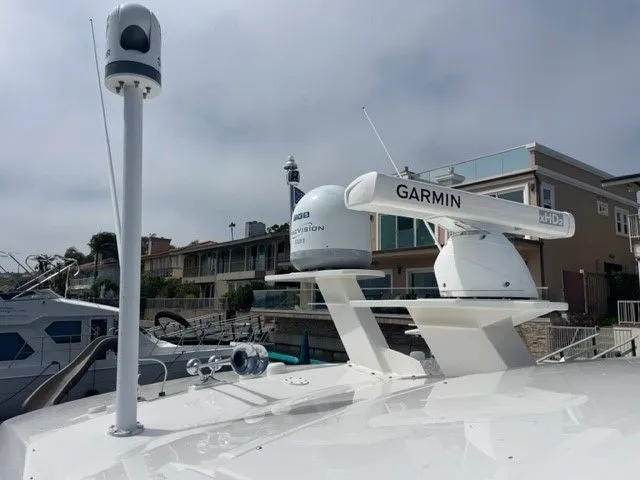 Slide: The Image of 2017 Tiara Yachts C53 Coupe with Garmin equipment at the dock. - 46
