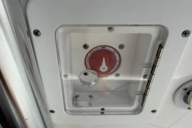 Slide: The Image of Control panel on a 2023 Tidewater 198 CC Adventure boat. - 50