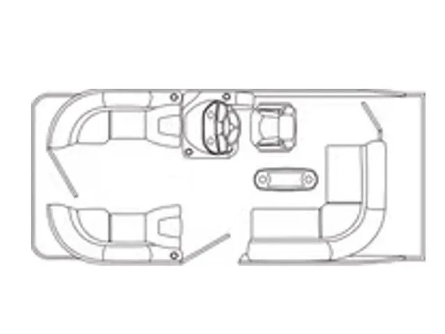 The Image of Layout of Flagship Pontoons D20 LS Bi-Toon 2026. - 1
