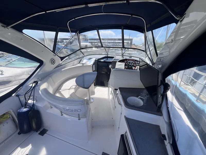 Slide: The Image of Interior of a 2007 Regal 3360 Window Express yacht. - 12