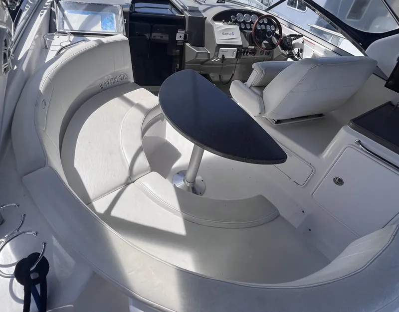 Slide: The Image of Interior of 2007 Regal 3360 Window Express yacht. - 13
