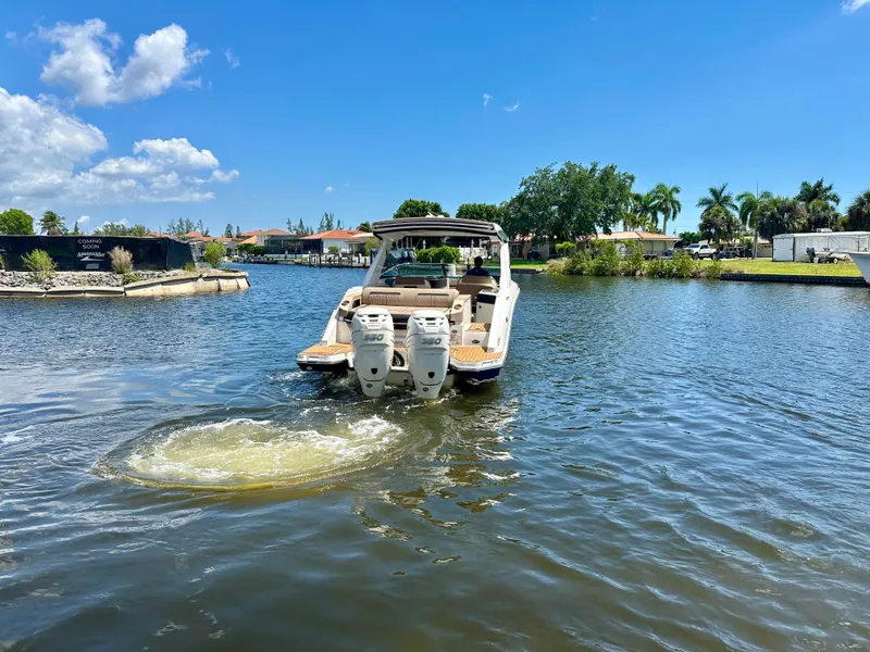 Slide: The Image of Sea Ray SLX 310 Outboard 2018 - 3