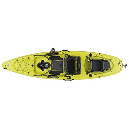Slide: The Image of Hobie Mirage Passport 12.0 R 2023 yellow kayak, top view. - 3