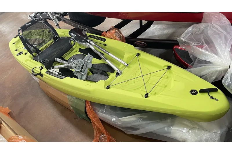 The Image of 2023 Hobie Mirage Passport 10.5 R kayak in vibrant yellow. - 1