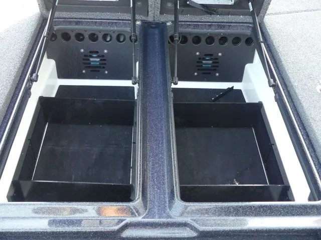 Slide: The Image of Interior view of 2022 Nitro Z21 Pro with storage compartments. - 40