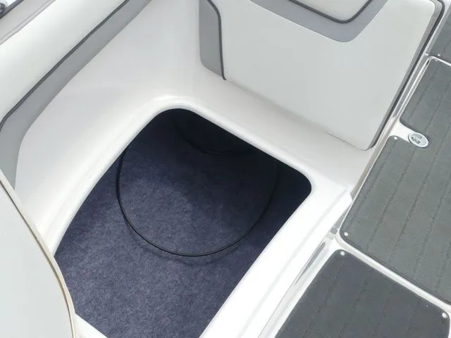 Slide: The Image of Storage compartment in 2018 Yamaha Boats SX190. - 33
