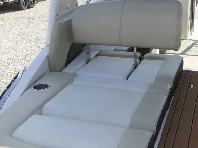 Slide: The Image of 2015 Regal 2500 boat with luxurious lounge seating. - 35