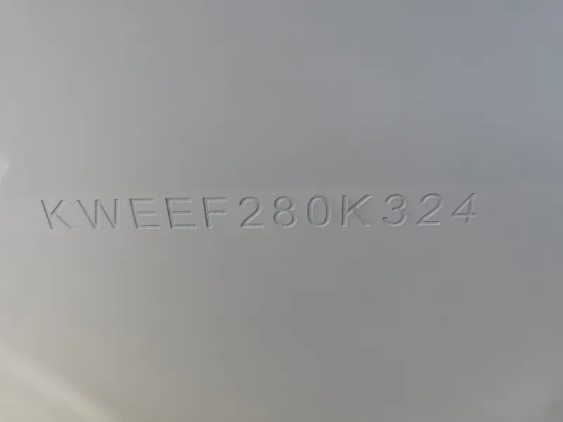 Slide: The Image of Serial number on Key West 239 FS boat, year 2024. - 30