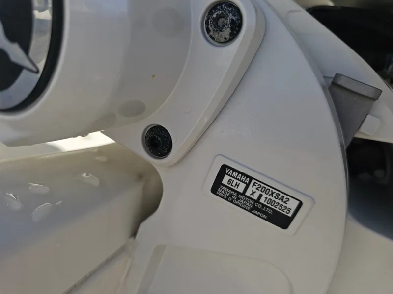 Slide: The Image of Yamaha motor on Key West 239 FS boat, year 2024. - 31