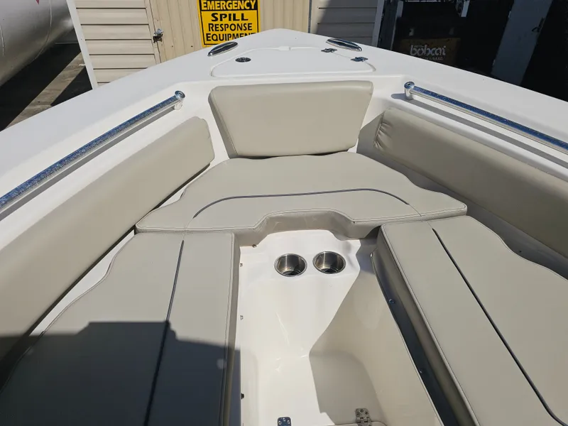 Slide: The Image of Interior of Key West 239 FS boat, model year 2024. - 7
