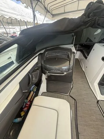 Slide: The Image of Interior of a 2019 Monterey 258SS Super Sport boat. - 6