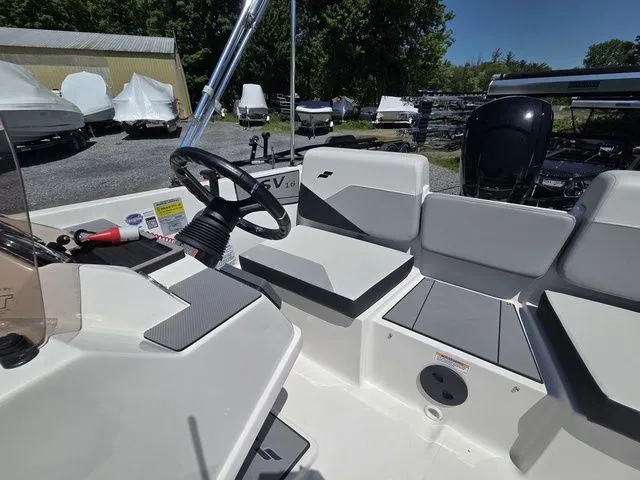Slide: The Image of Interior view of 2025 Starcraft 2025 SV 16 OB boat. - 22