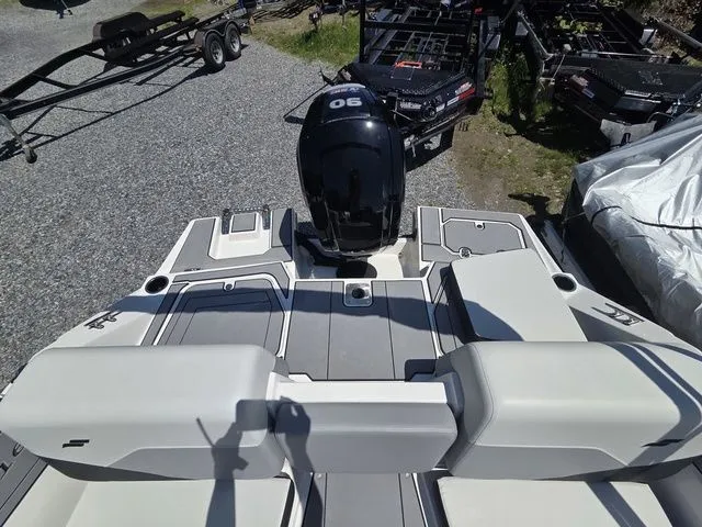 Slide: The Image of Starcraft 2025 SV 16 OB boat with 90Hp engine and trailer. - 24
