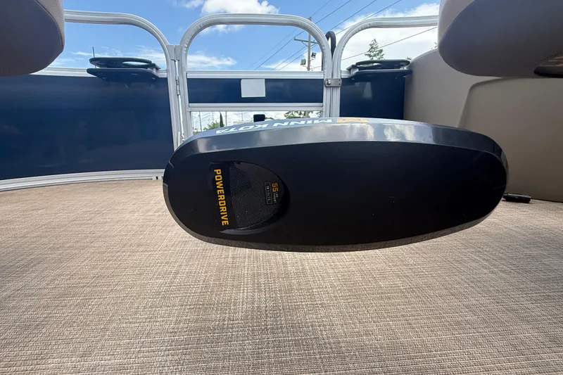 Slide: The Image of 2022 Sun Tracker Bass Buggy 16 DLX boat with Minn Kota PowerDrive motor. - 14
