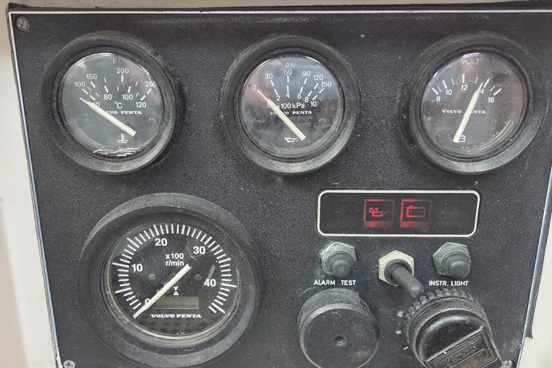 Slide: The Image of Cockpit engine panel - 14