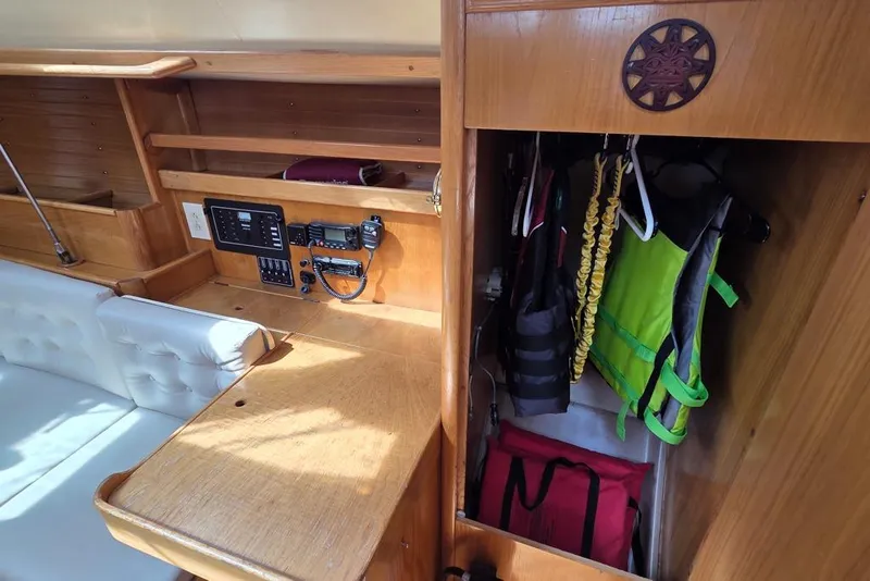 Slide: The Image of Nav station and hanging locker - 15