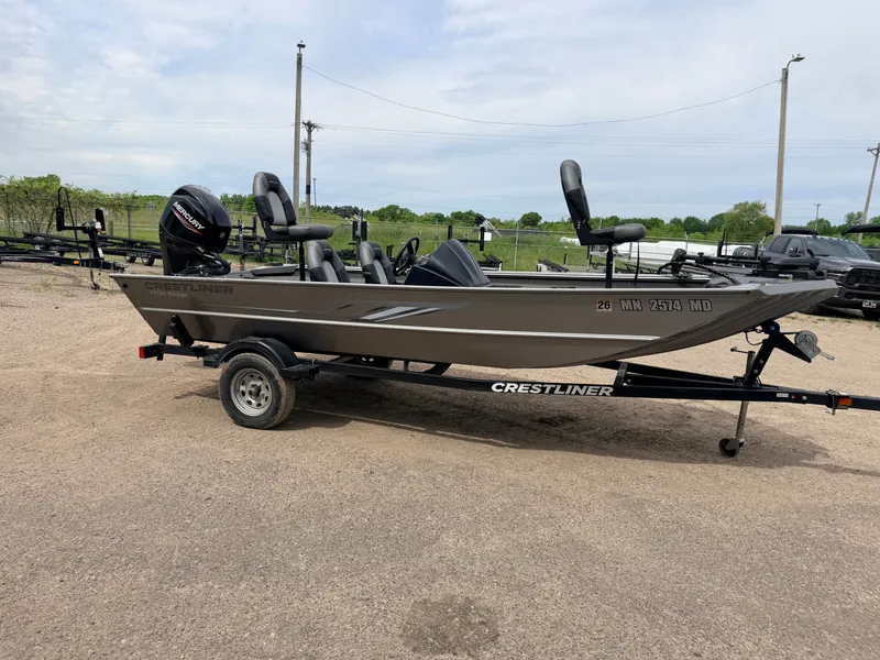 Slide: The Image of Crestliner 1700 Ridge & 60HP Mercury 4Stroke - $15,995 2021 - 51