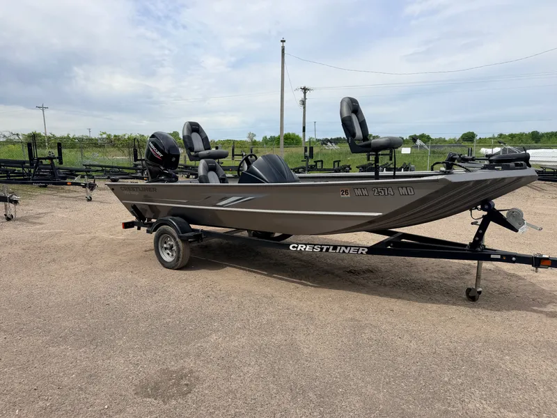 Slide: The Image of Crestliner 1700 Ridge & 60HP Mercury 4Stroke - $15,995 2021 - 52