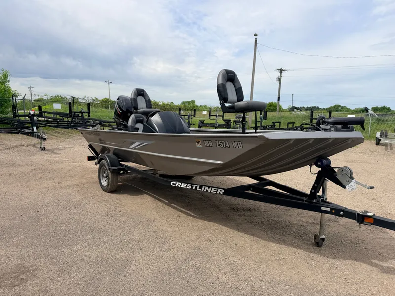 Slide: The Image of Crestliner 1700 Ridge & 60HP Mercury 4Stroke - $15,995 2021 - 53