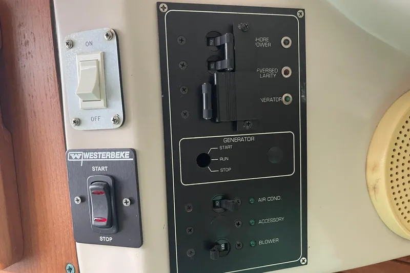 Slide: The Image of ELECTRICAL DISTRIBUTION PANEL & REMOTE GENERATOR START/STOP - 14