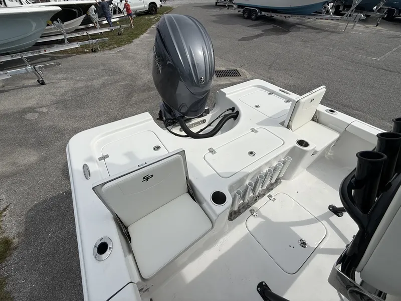 Slide: The Image of Sea Pro 230 Bay boat with YAMAHA 200 engine, year 2026. - 3