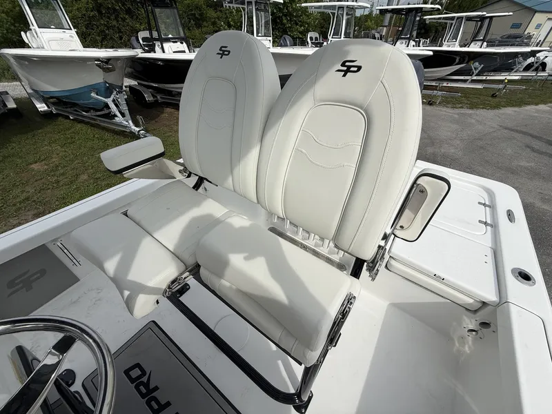 Slide: The Image of Interior of a 2026 Sea Pro 230 Bay boat. - 4