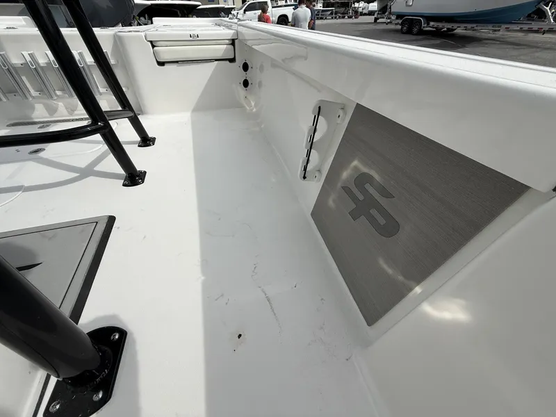 Slide: The Image of Interior view of Sea Pro 230 Bay boat, year 2026. - 5