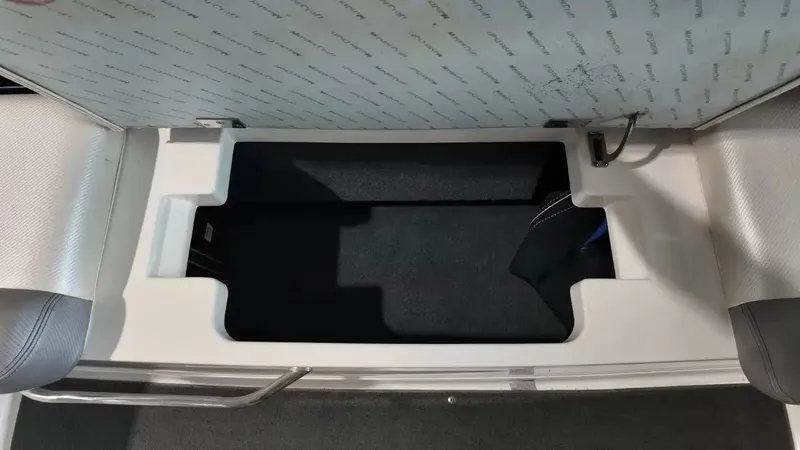 Slide: The Image of Storage compartment in 2012 MasterCraft X-45 boat. - 30