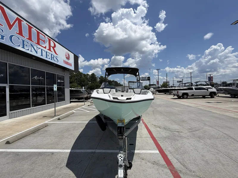 Slide: The Image of 2024 Yamaha AR250 boat at Premier Boat Center. - 5