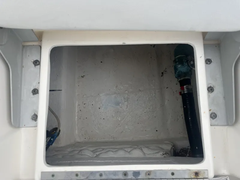 Slide: The Image of Interior compartment of a 2022 Pathfinder 2400 boat. - 24