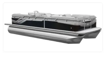 Slide: The Image of 2025 Avalon VTX Quad Fish pontoon boat, modern design. - 11