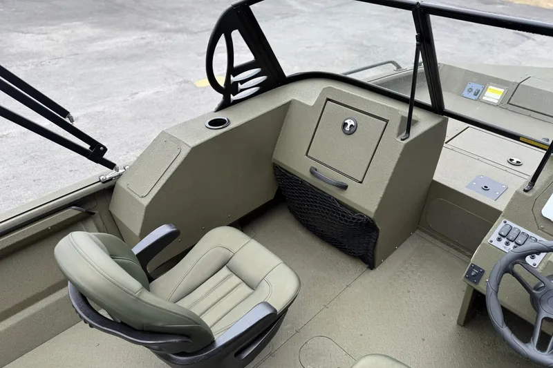 Slide: The Image of Interior of SeaArk Protege 200 boat, model year 2026. - 8