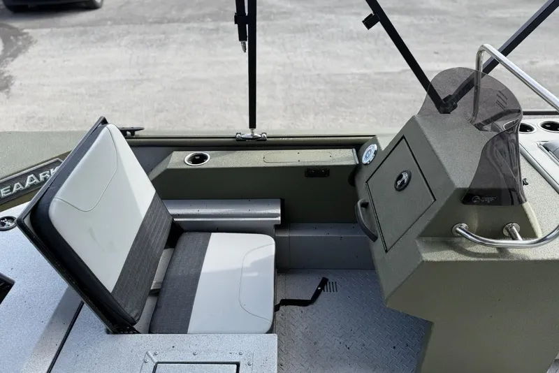 Slide: The Image of Interior view of SeaArk Easy 200 boat, model year 2026. - 11